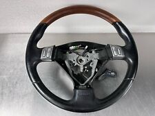 2005-2009 Subaru Legacy Outback Ll Bean Momo Wood Black Leather Steering Wheel