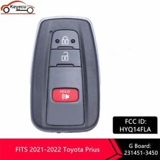 Unlocked For 2021 2022 Toyota Prius Smart Key Keyless Remote 3 Buttons Hyq14fla
