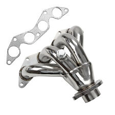 Stainless Race Manifold Header For Honda Civic Ex 2001-2005 1.7l Sohc D17a2