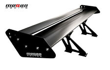 Universal Megan Racing Aluminum Gt Trunk Spoiler Wing Black Plates Black Desk