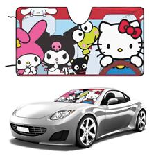 Car Windshield Sun Shade For Hello Kitty And Friends Suv Truck Front Window