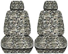 Front Seat Covers Fits 2012 To 2015 Toyota Tacoma Camouflage Seat Covers