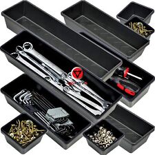 Onreva Tool Box Organizer Tray Divider Set Extra Large Toolbox Trays Tool Box...