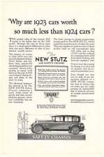 1926 New Stutz Safety Chassis Older Cars Worth Less Ad