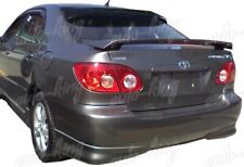 Fit Toyota Corolla Ce Le Xle Xrs Black Abs Rear Window Roof Visor Spoiler Wing