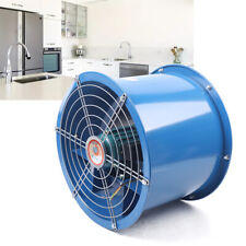 10 Cylinder Pipe Axial Fan Kitchen Spray Booth Paint Fumes Exhaust Fan Silent