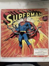 Superman Childrens Stories 1975 Power Records Lp Alien Creatures Man Of Steel
