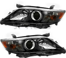 For 2010-2011 Toyota Camry Headlight Halogen Set Driver And Passenger Side