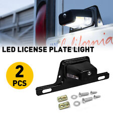 Xenon White 6000k Led License Plate Lights Tag Lamps Universal For Cars Trucks