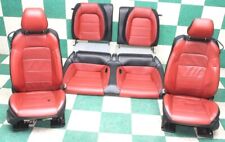 Note 15 Mustang Coupe Red Leather Mem Heat Cool Front Buckets Backseat Seats