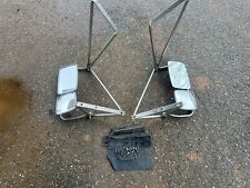 1980 - 1996 Ford Truck Towing Camper Mirrors West Coast Stainless Vintage Parts