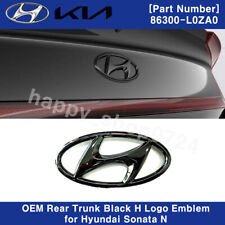 Genuine Oem N Rear Trunk Black H Logo Emblem 86300l0za0 For Hyundai Sonata 22-23