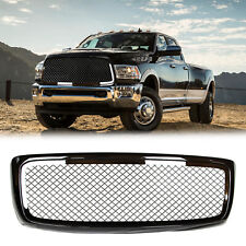 Car Front Grill For 02-05 Dodge Ram 1500 2500 3500gloss Black Grille