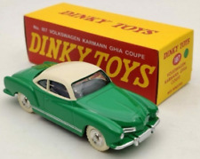 Dinky Toys Atlas By Norev Vw Volkswagen Karmann Ghia Coupe 187 Green Repro. 143