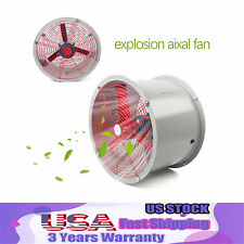 16explosion-proof Axial Exhaust Fan 1450rpm Spray Booth Paint Fumes Exhaust Fan