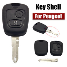 1 Pcs 2button Replacement Car Remote Key Shell Cover For Peugeot 106 206 306 405