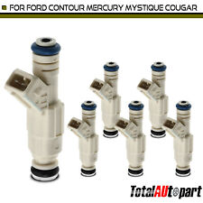 6x New Fuel Injector For Ford Contour 1998-2000 Mercury Mystique Cougar V6 2.5l