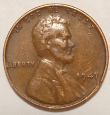 1947-p Fs-101 Ddo-001 Lincoln Wheat Cent Double Die Obverse 1-o-1-cw