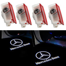 New 4pcs Led Door Courtesy Light Ghost Shadow Laser Projector For Mercedes-benz