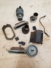 1957 T400 Lot Of Goggomobil Parts License Lights Heater Control And More