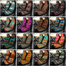 2pc Car Seat Covers Native Indian Aztec Boho Front Seat Auto Protector Universal