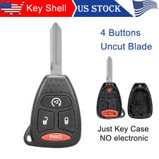 Replacement Remote Car Key Fob Case Shell For 2007 2008 2009 Dodge Ram Kobdt04a