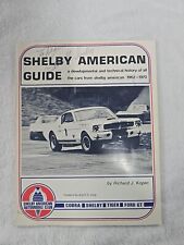 Shelby Buyers Guide 1962-1970 Signed By Carroll Shelby American Auto Club