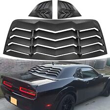 For Dodge Challenger 2008-2021 Gt Lambo Style Rearside Window Windshield Louver