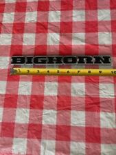 Chrome Black Bighorn Dodge Ram Badge Emblem Tailgate 68276321ac 19-22 1500