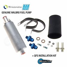 Genuine Walbroti Gsl391 190lph Inline External Fuel Pump 6an Fittings 128-3039
