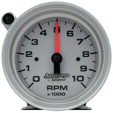 Auto Meter 233909 Autogage 3-34 Tachometer 0-10000 Silver Dial Shift-light