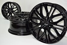 19 Lexus Is500 Is350 Is250 Factory Oem Wheels Rims Gloss Black Finish Staggered