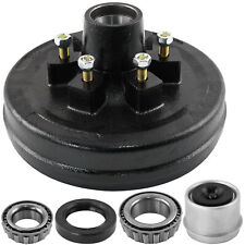 One New 6 X 12-20 Trailer Brake Drum Kit 6 On 5.5for 5200-6000 Lbs Axle-22003