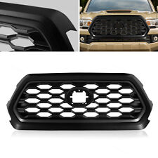 Mesh Grille Front Bumper Grill Assembly Black For Toyota Tacoma 2016 2017-2022