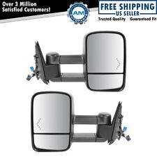 Towing Mirrors Power Heated Signal Set For 03-07 Chevy Silverado 1500 2500 3500
