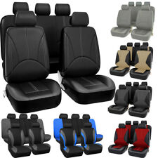 For Jeep Auto Car 5 Seat Covers Full Set Front Rear Protector Polyesterleather