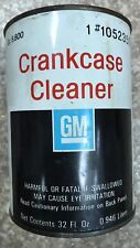 Unopened Gm Crankcase Cleaner Metal Can