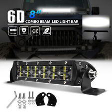 8inch 240w Dual Row Led Work Light Bar Spot Driving Offroad 4wd Atv Truck 910