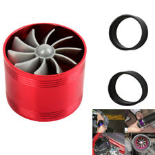 Car Turbine Air Intake Fuel Gas Saver Single Fan System Turbonator 2.5-2.9 Red