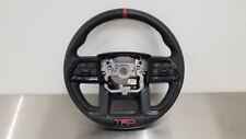 22 Toyota Tundra Trd Pro Steering Wheel Black Leather Red Stripe
