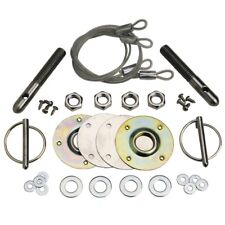 Hood Pin Kit Ford Performance M16700a 65-04 Mustang Stainless Steel Outlaw Sale