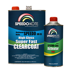 Mobile Refinish Clear Coat High Gloss Super Fast Clearcoat Gallon Kit Smr-10560