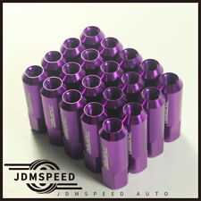 Purple 20pcs Lug Nuts Extended M12x1.25 For Nissan Rouge Altima 350z 370z Wn02