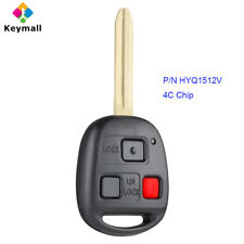 Hyq1512v 4c Chip Remote Key Fob For Toyota Land Cruiser 1999 2000 2001 2002