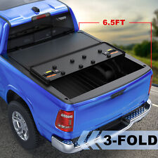 6.5ft Long Bed Tri-fold Hard Truck Tonneau Cover For 2015-2023 Ford F-150 F150