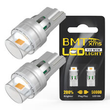 T10 168 194 Amber Led Side Marker Light Bulbs For Gmc Sierra 1500 1999-2013
