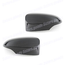 Glossy Carbon Fiber Side Mirror Covers Trims For 2013-2015 Toyota Venza Wagon
