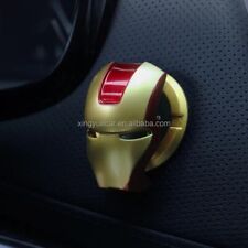 Iron Man Car Interior Engine Ignition Start Stop Push Button Switch Button Cover