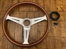 Mercedes Benz Porsche Bmw Nardi Wood Steering Wheel 385mm Stamped 579