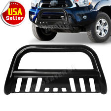 For 2005-2015 Toyota Tacoma Truck Black Bull Bar Push Front Bumper Grille Guard